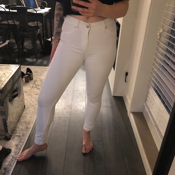 White Skinny Jeans - Picture 1 of 5